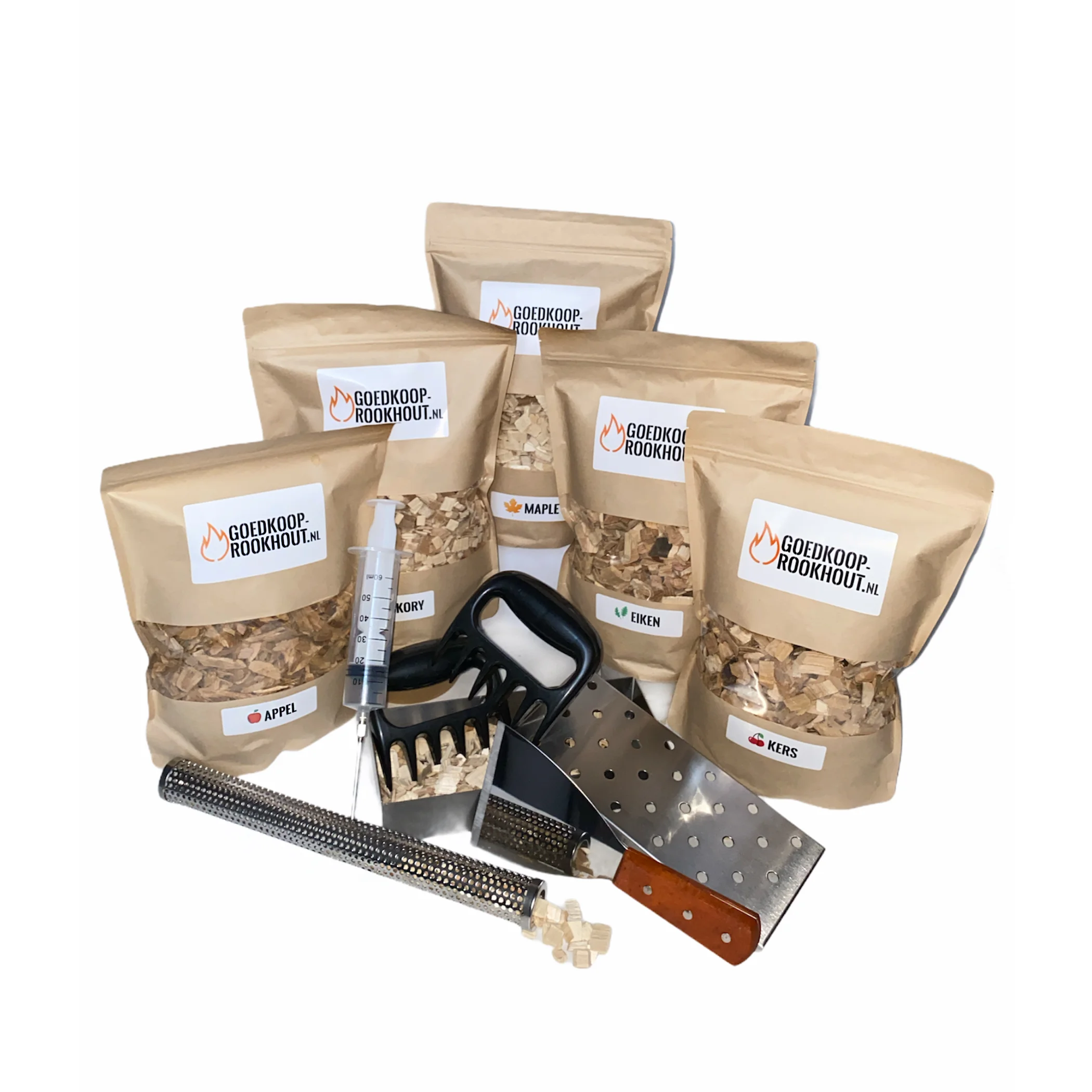 Cadeaupakket rookhout